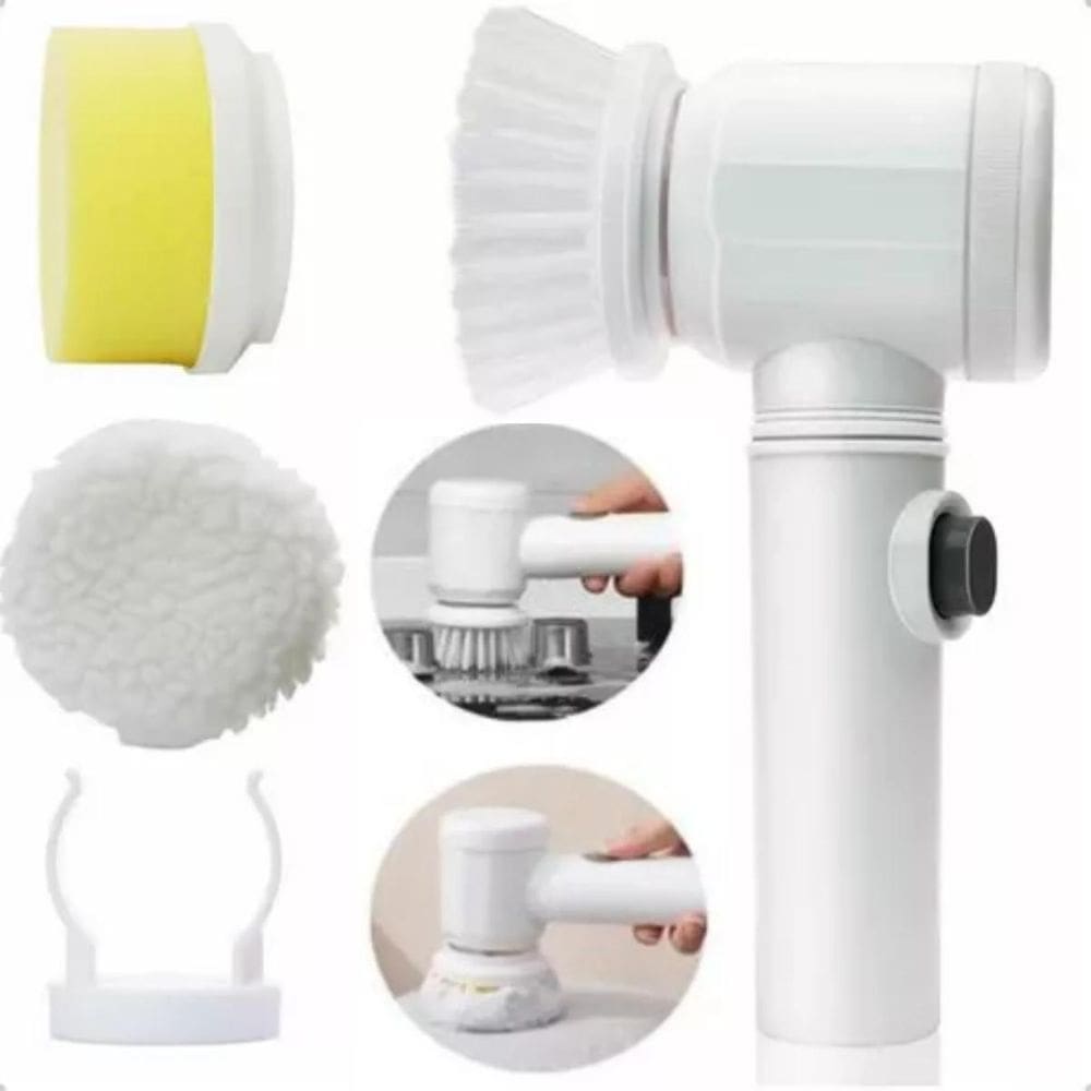 Escova Elétrica Potente Para Mármore Cozinha