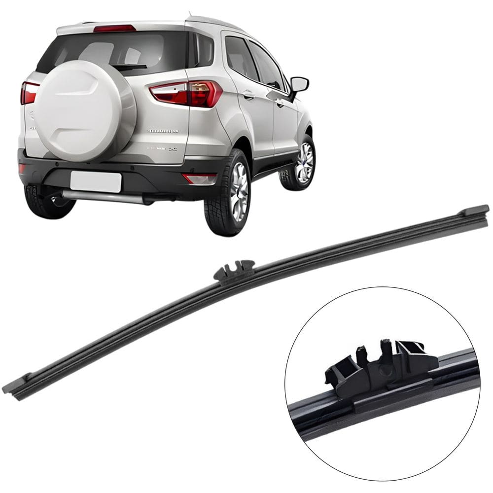 Palheta Traseira Ecosport 2018 a 2021 Limpador do Vidro Traseiro de Silicone