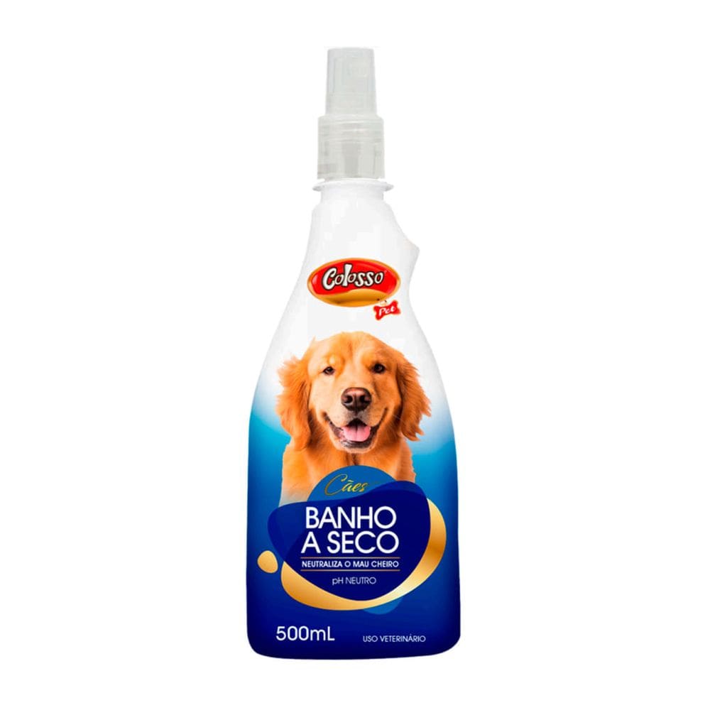 Banho a Seco Colosso Cães 500ml