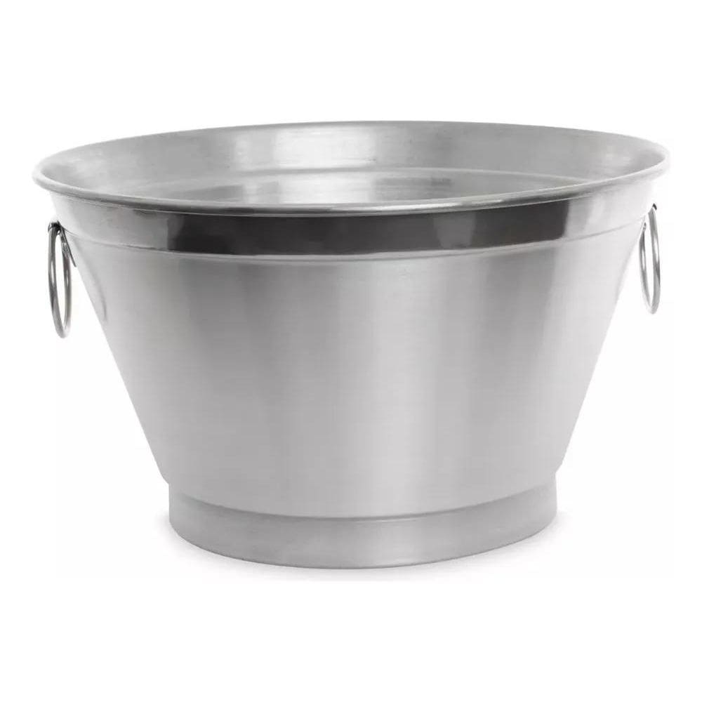 Balde De Alumínio 9 Litros Gelo E Cerveja Festas Combo