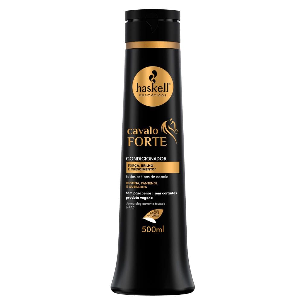 Condicionador Haskell Cavalo Forte Força, Brilho & Crescimento 500ml