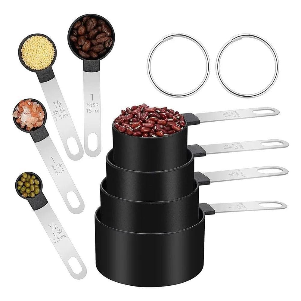 2X Medidores De Cozinha Colheres Medidor Culinario Copo Dosa