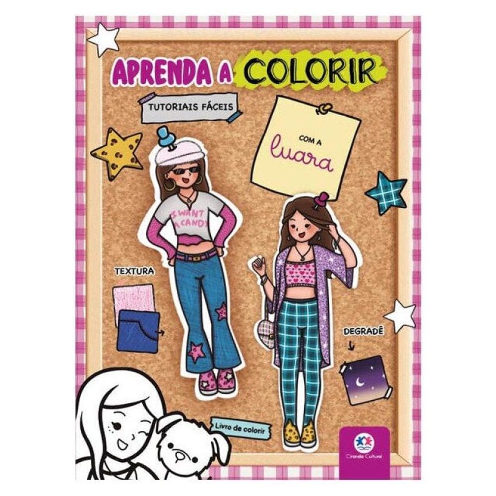 Aprendendo A Colorir Com A Luara