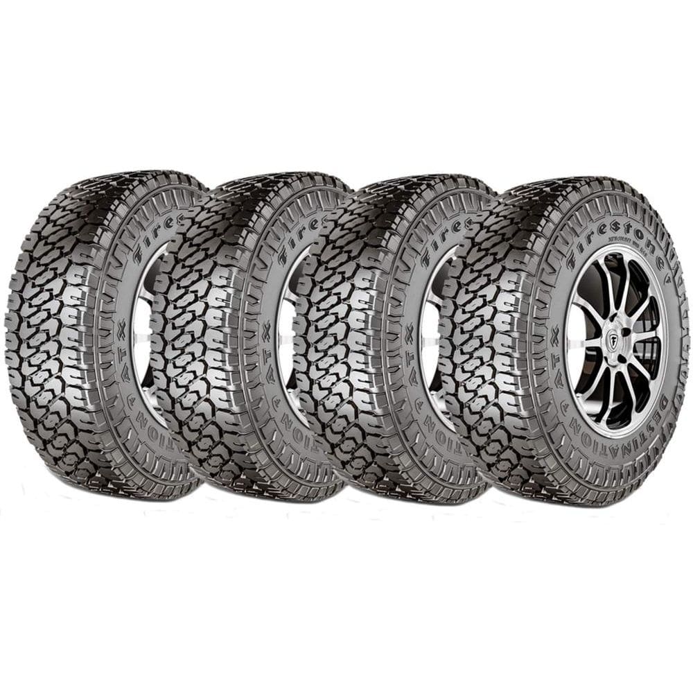 Combo 4 Pneus L-200 Hilux F-1000 215/80r16 107s Tubeless Destination Atx Firestone