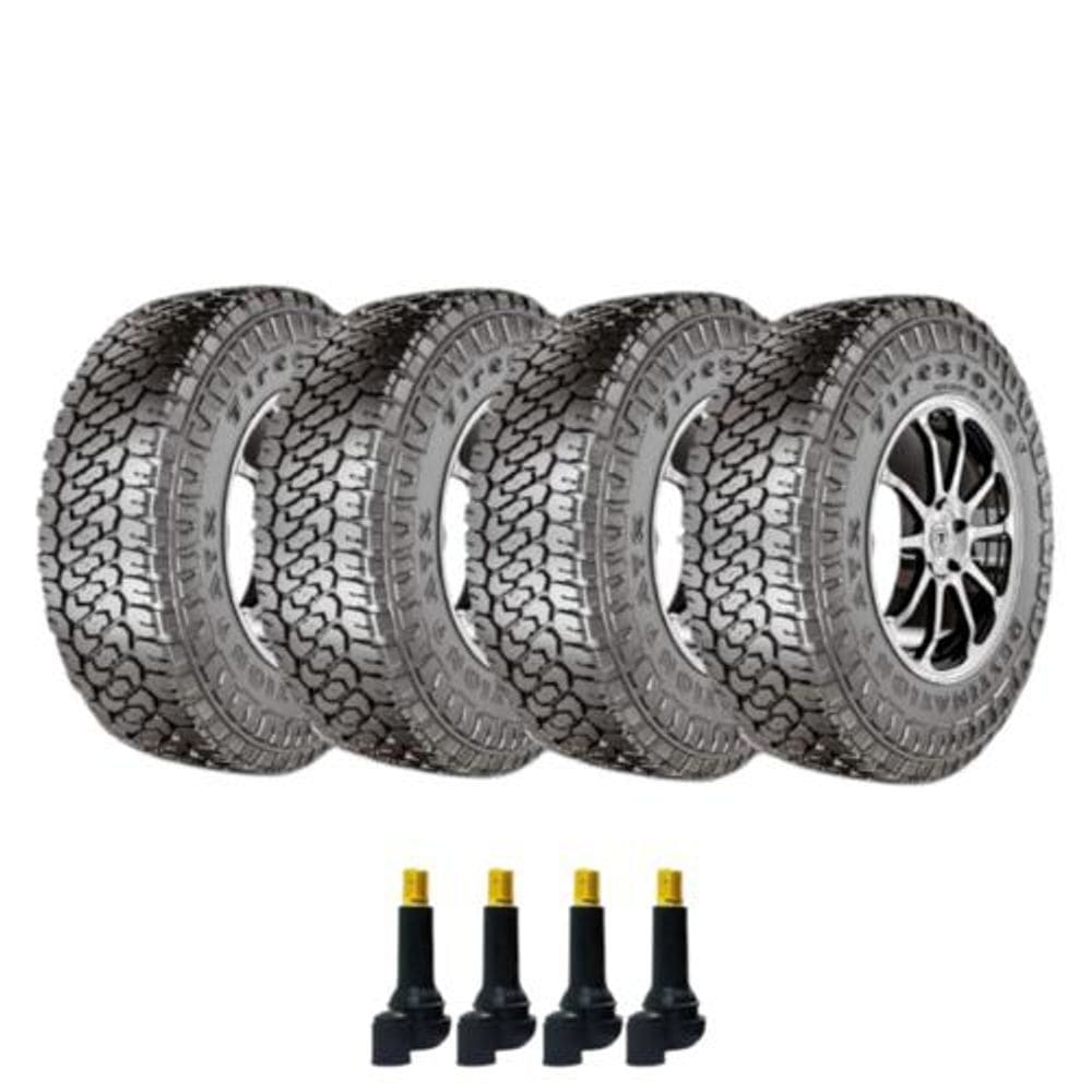 Combo 4 Pneus 255/65r17 Destination ATX Firestone + Bico