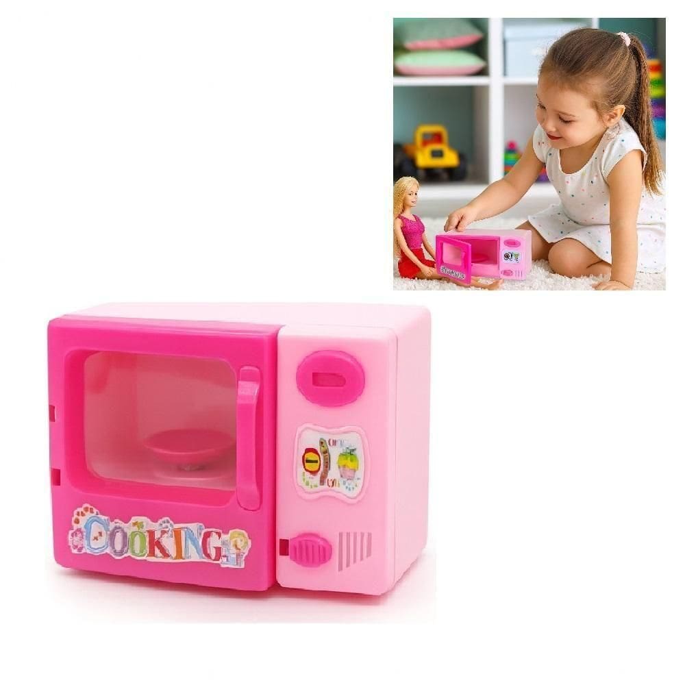 Mini Microondas Infantil Cozinha Brinquedo Forno Didatico