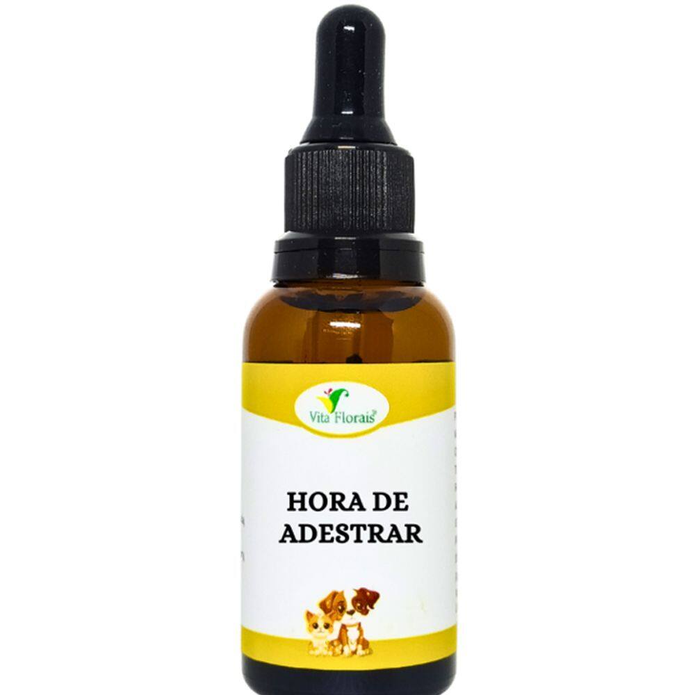 Floral Pet Cachorro e Gato Hora de Adestrar Vita Florais - Auxilia Adestramento