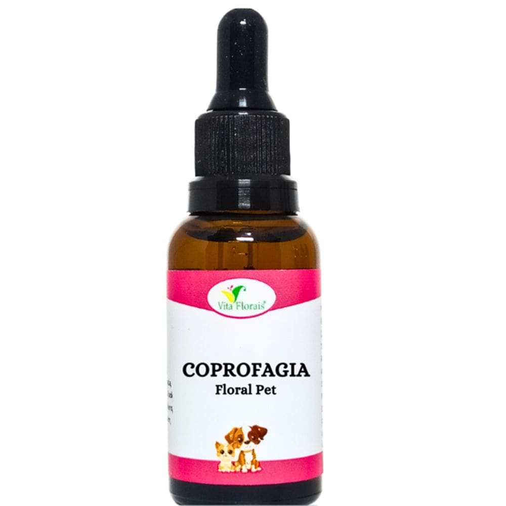 Floral Pet Cachorro e Gato Coprofagia Vita Florais - Animais que comem Fezes
