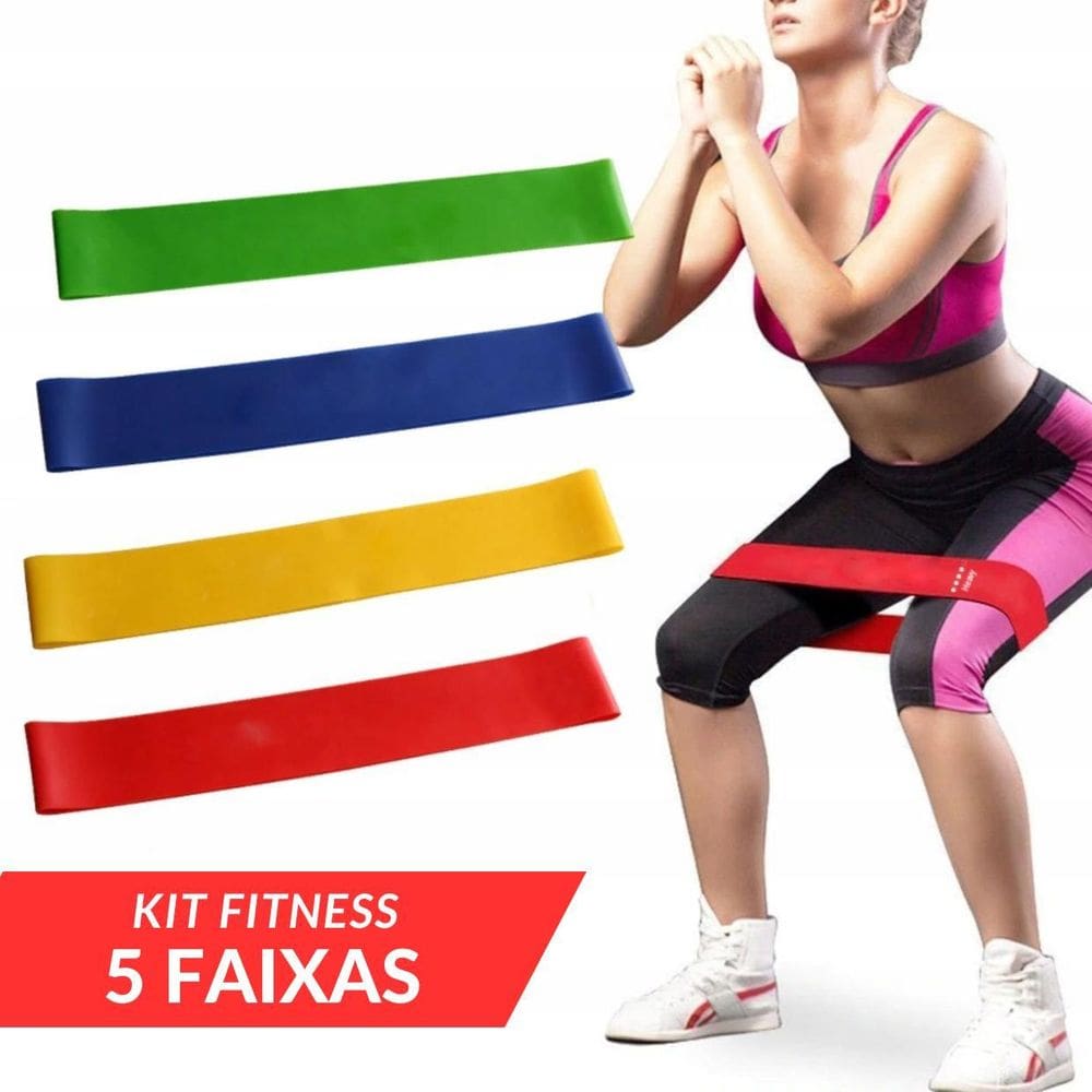 Faixa Elastica Thera Band Exercicios Fisioterapia E Pilates
