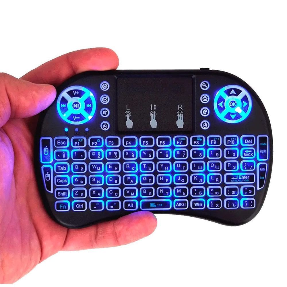 Mini Teclado Controle Remoto E Mouse Ideal Console E