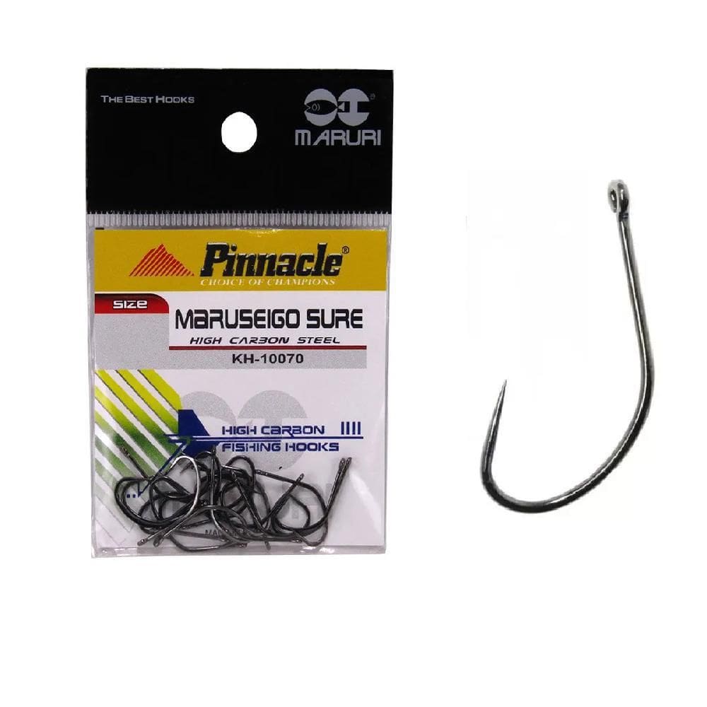 Anzol Pinnacle Maruseigo Sure Sem Fisga N°18 20 Peças