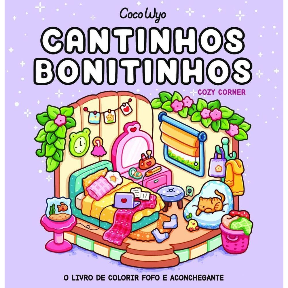Cantinhos Bonitinhos (Cozy Corner) - Livro de Colorir