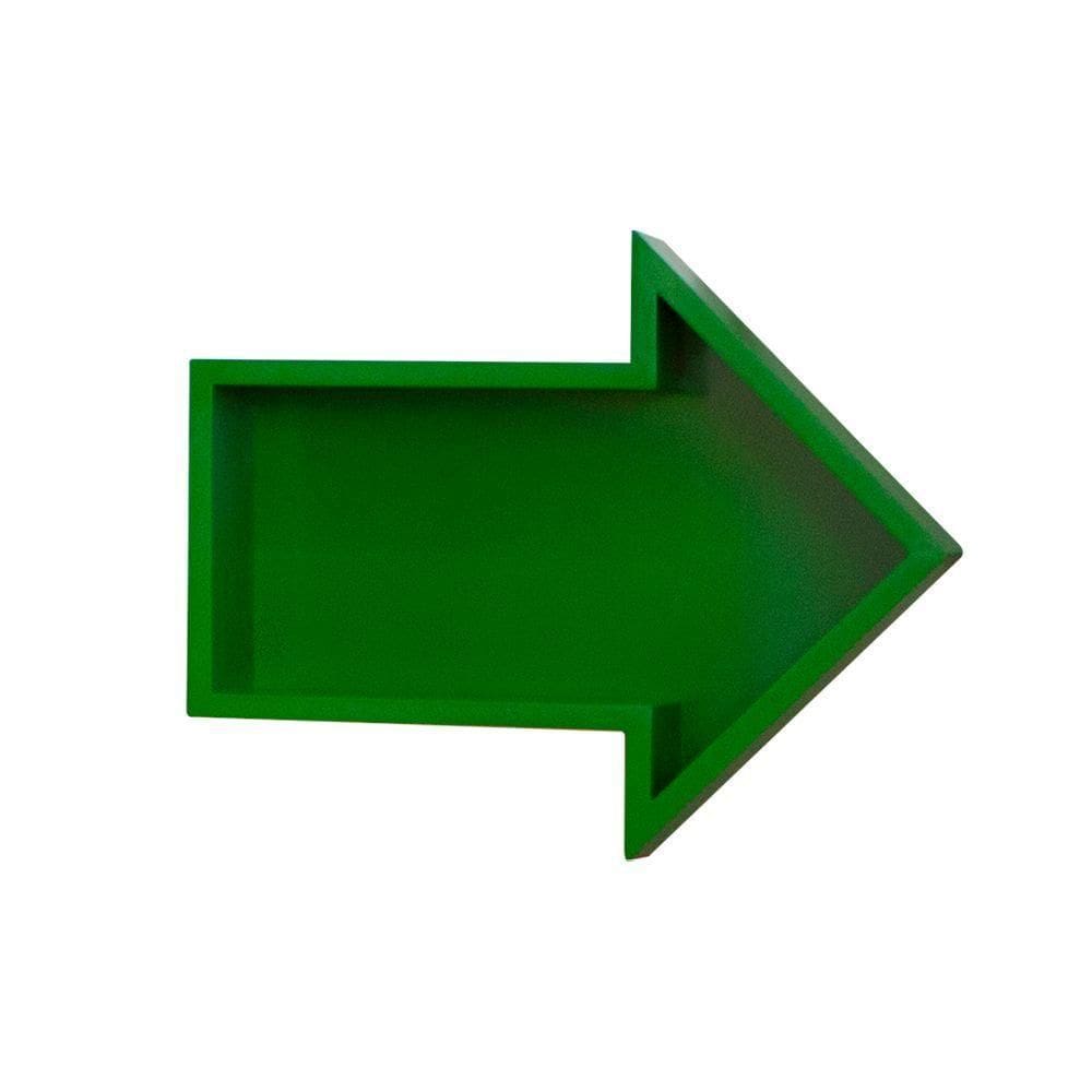 Nicho Seta Verde Prateleira Decorativa Para Quarto Infantil Menina Menino Organizador Mobília Decor