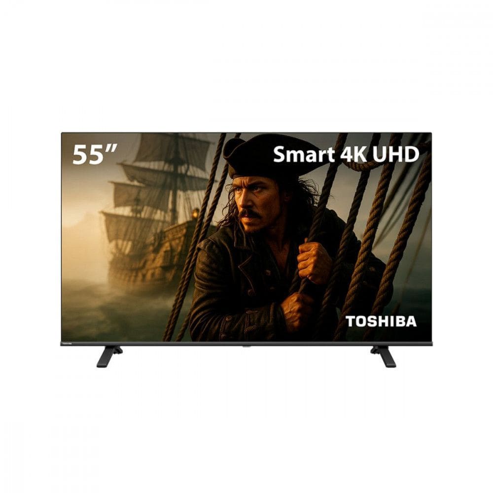 Smart TV DLED 55 4K Toshiba VIDAA 3HDMI 2USB WI-FI