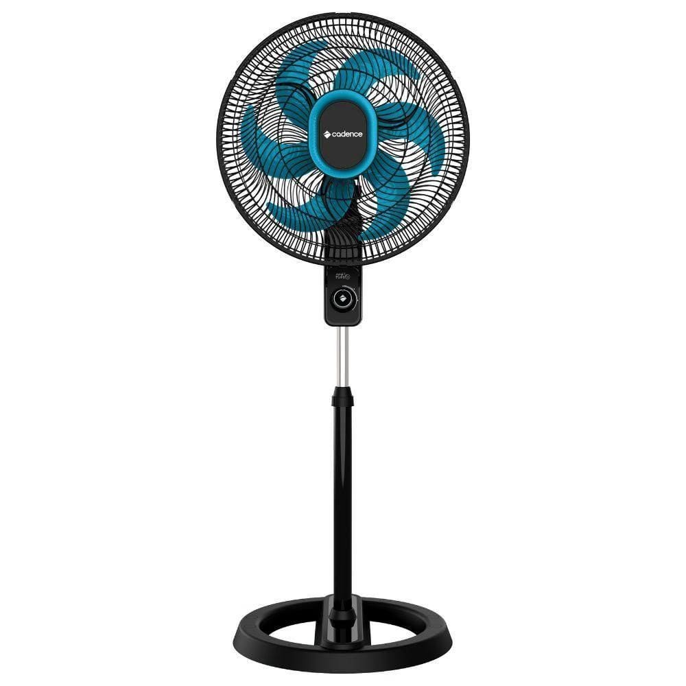 Ventilador De Coluna Cadence Refresh Turbo Pro Vtr830 40cm 3 Velocidades Preto 220V