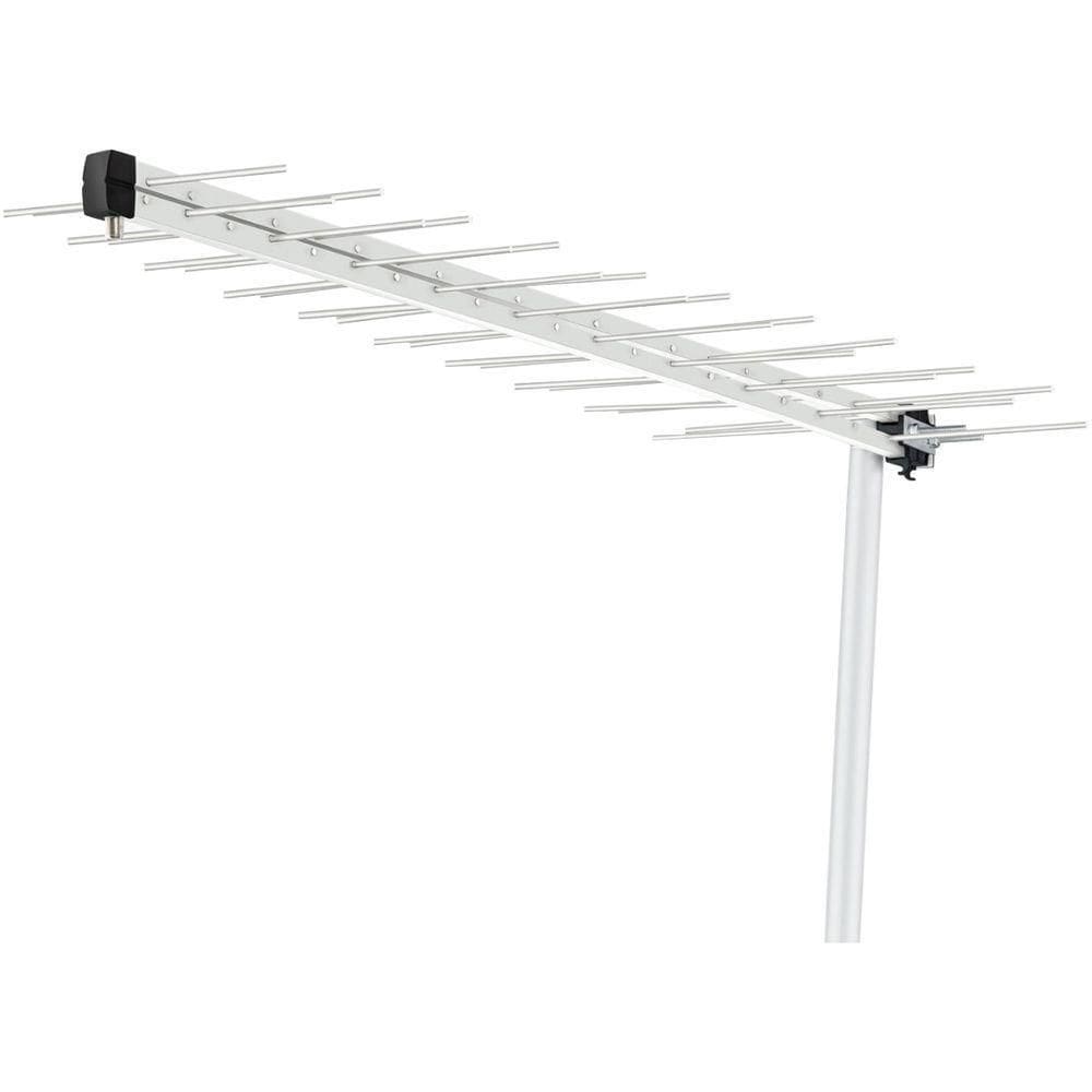 Antena Digital Externa Log Para HDTV-UHF-4K 16DBI 40 Elementos Lu-40
