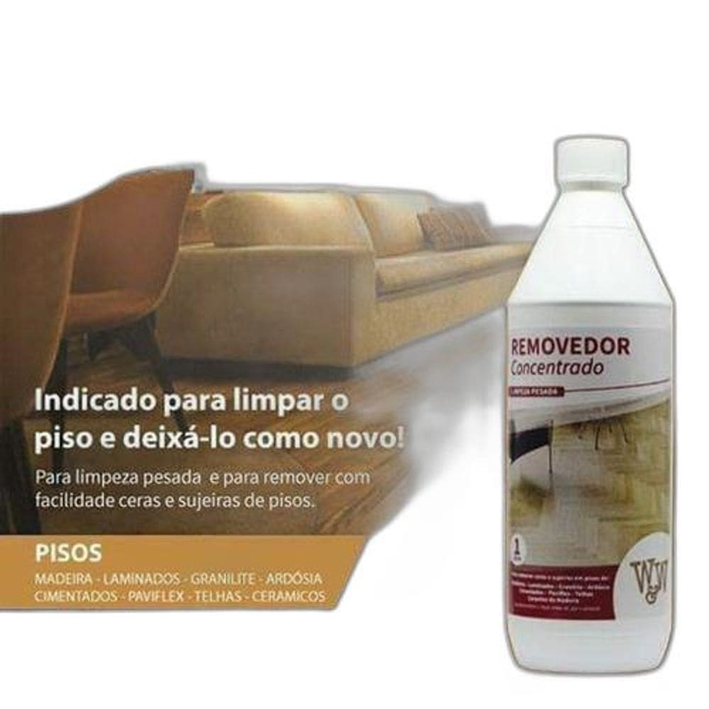 Removedor De Cera Brilho Rápido Para Laminados E Cimentados