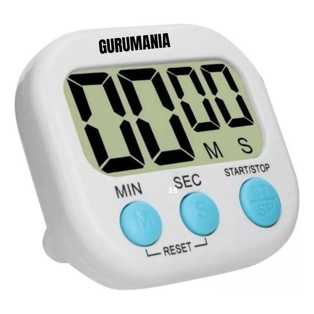 2X Relógio De Cozinha Temporizador Timer Running Imã Geladei