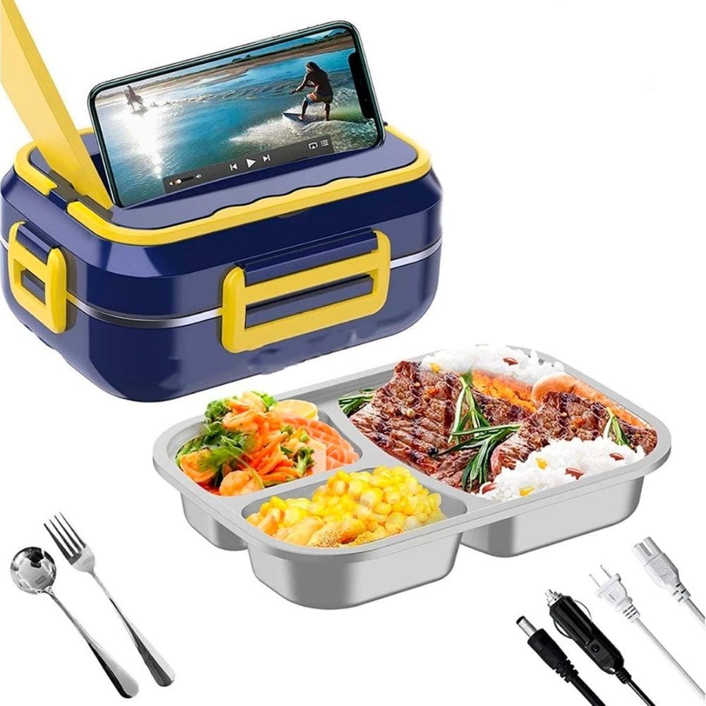 Marmita Elétrica 1.5L Inox Refeições Quente