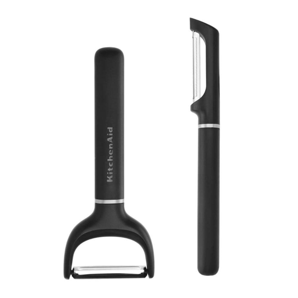 Jogo Descascador Y-Peeler e Euro Legumes Preto KitchenAid