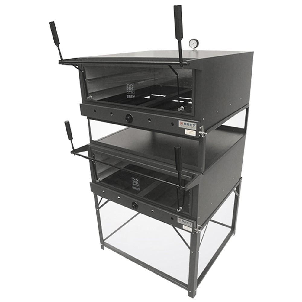 Forno de Lastro Duplo a Gás 90cm Metal Brey FI-90 D