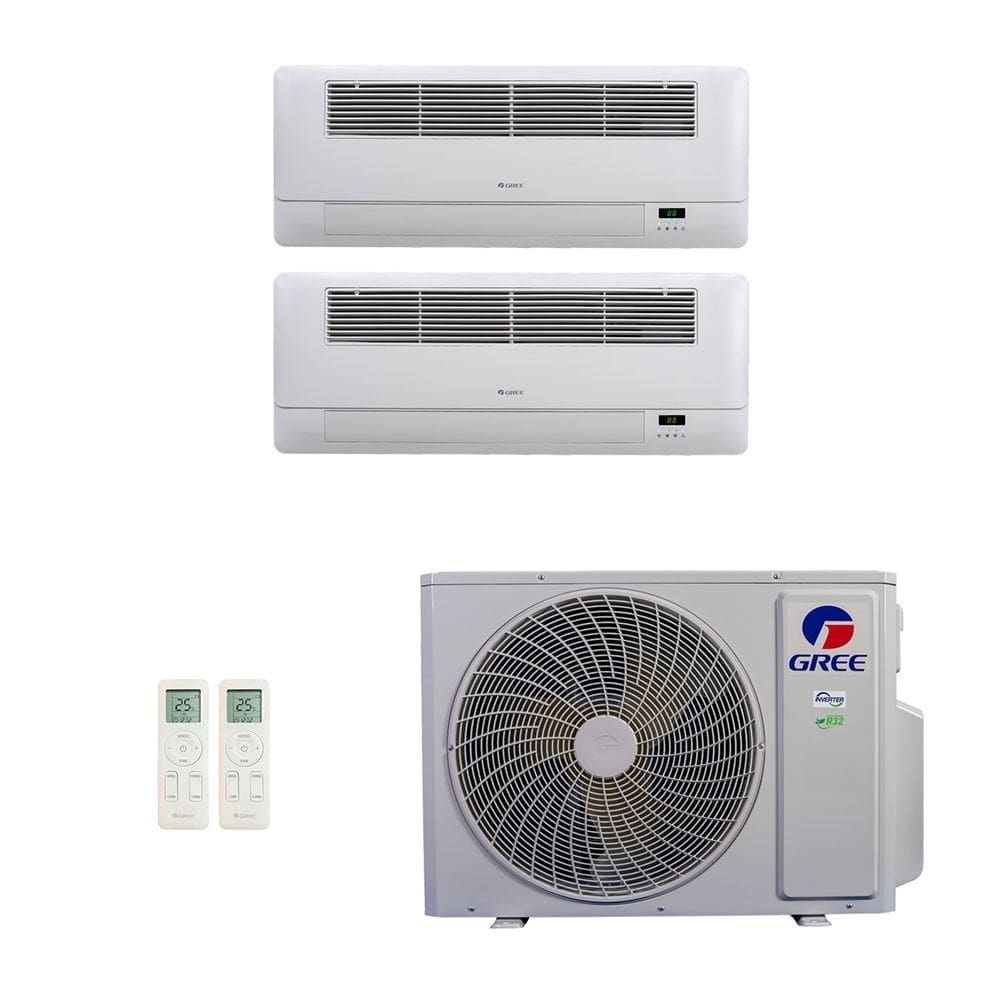 Ar-Condicionado Multi Split Inverter Gree 30.000 (2x Evap Cassete 1 Via 18.000) Quente/Frio 220V
