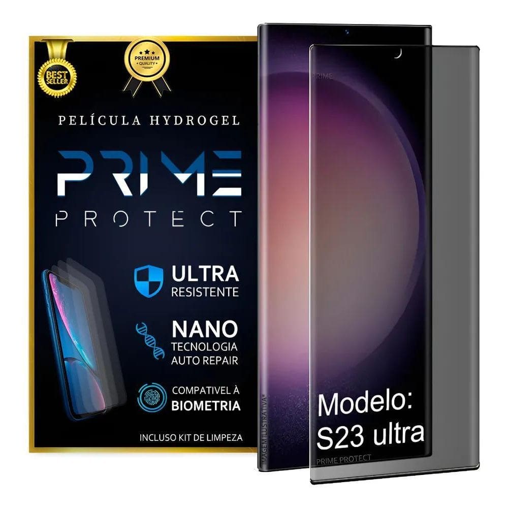 Película Hydrogel Privacidade Para Galaxy S2 Galaxy S23 Ultr