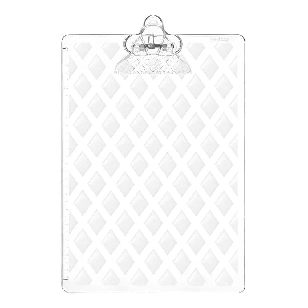 Prancheta Acrílica Ofício Super Waleu Cor Cristal