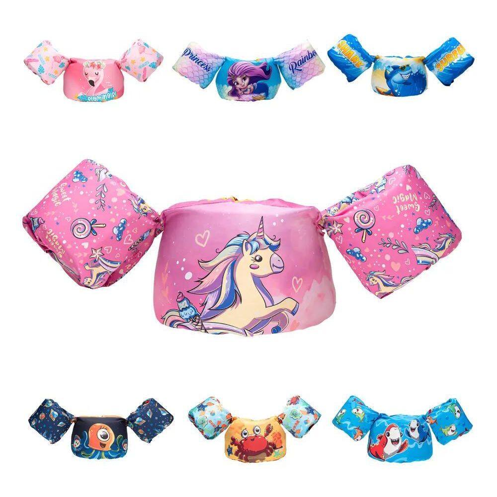 Colete Flutuador Infantil Salva Vidas Não Fura A Unicórnio