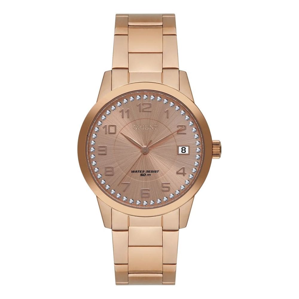 Relógio Orient Feminino Rose Gold Frss1074 R2rx