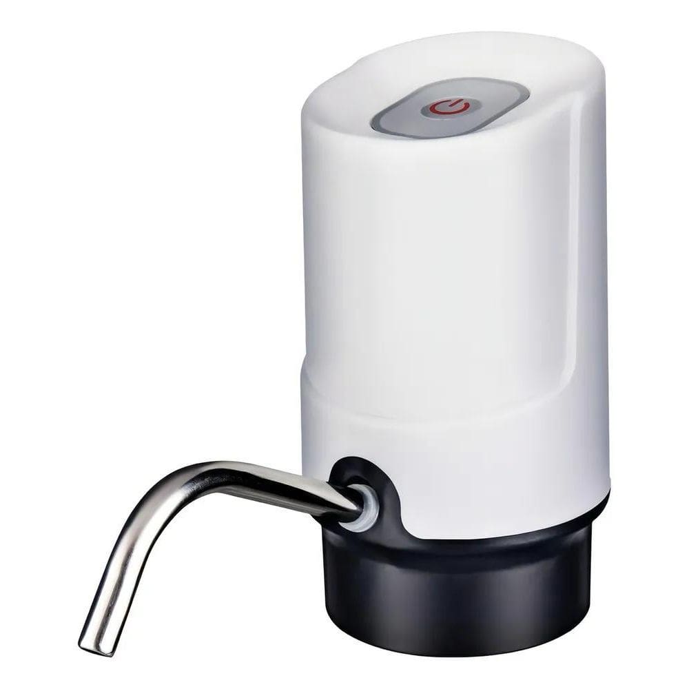 2X Bomba Elétrica P/Galão 10-20L Usb, Branca Bmb0679, Euro H