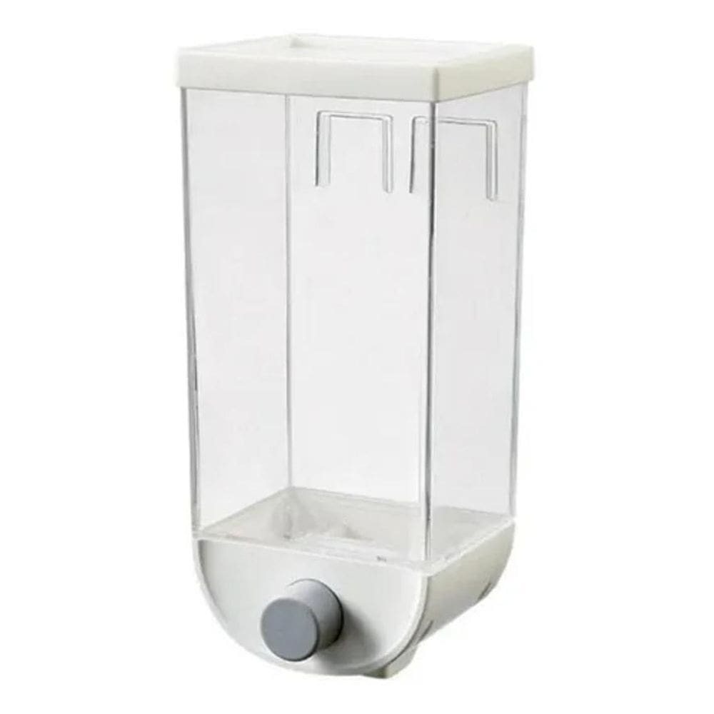 2X Porta Alimentos Grãos Cereais Dispenser De Parede 1500Ml