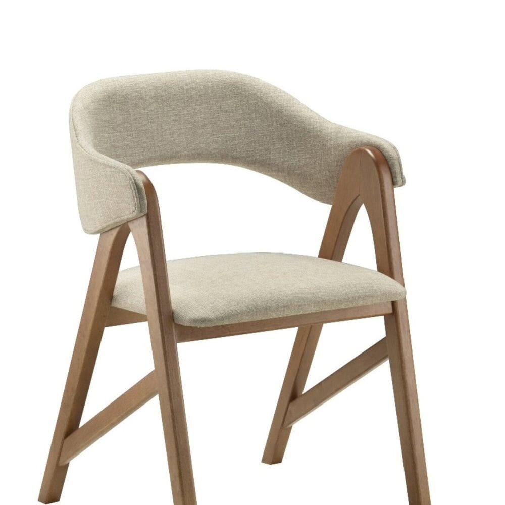 Conjunto 2 Cadeiras Perola Amendoa