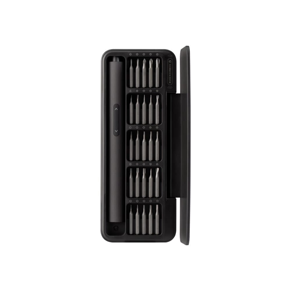 Kit Parafusadeira de Precisão Elétrica Hoto 25 em 1 Cinza