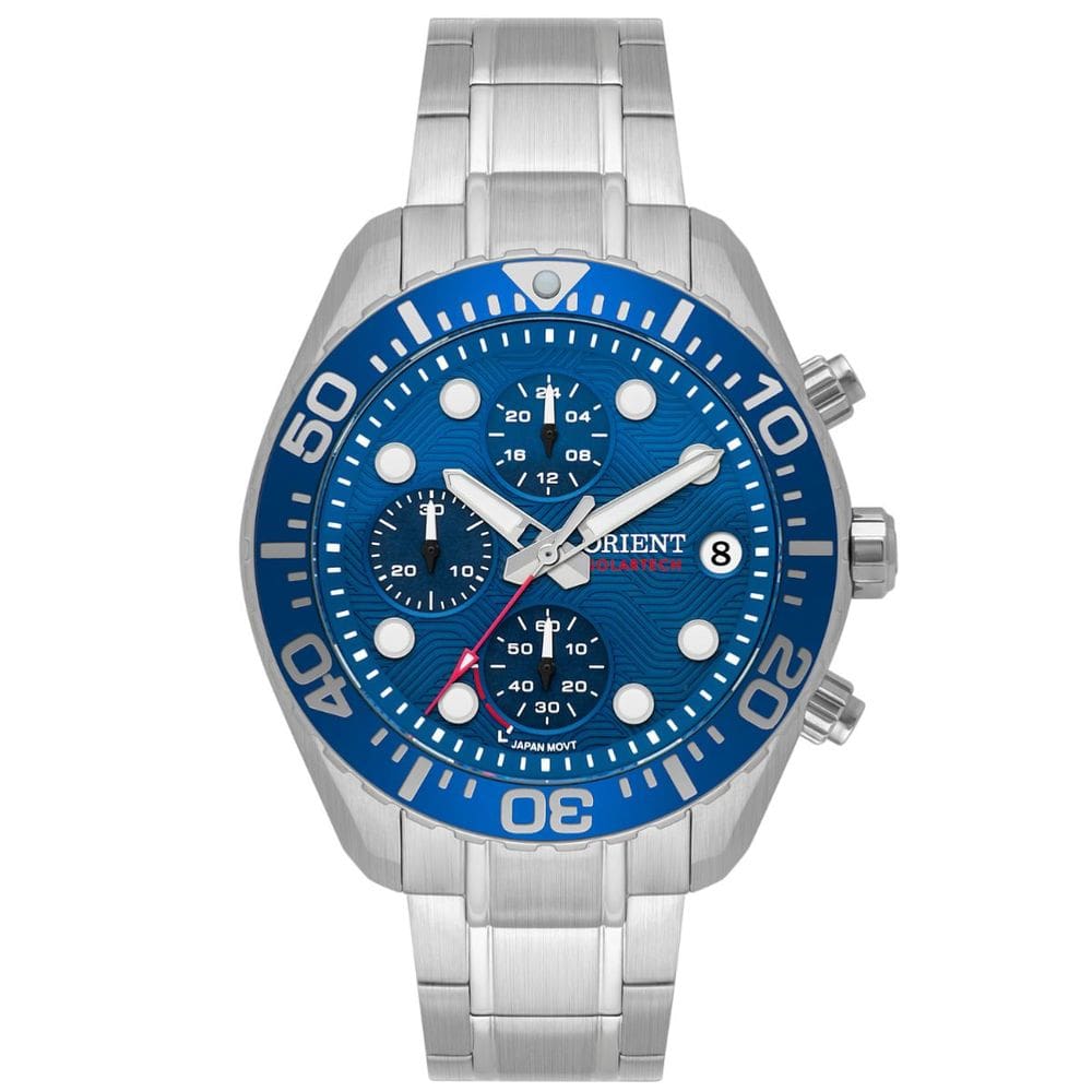 Relógio Orient Masculino Solartech Cronografo Mbssc300 D1sx