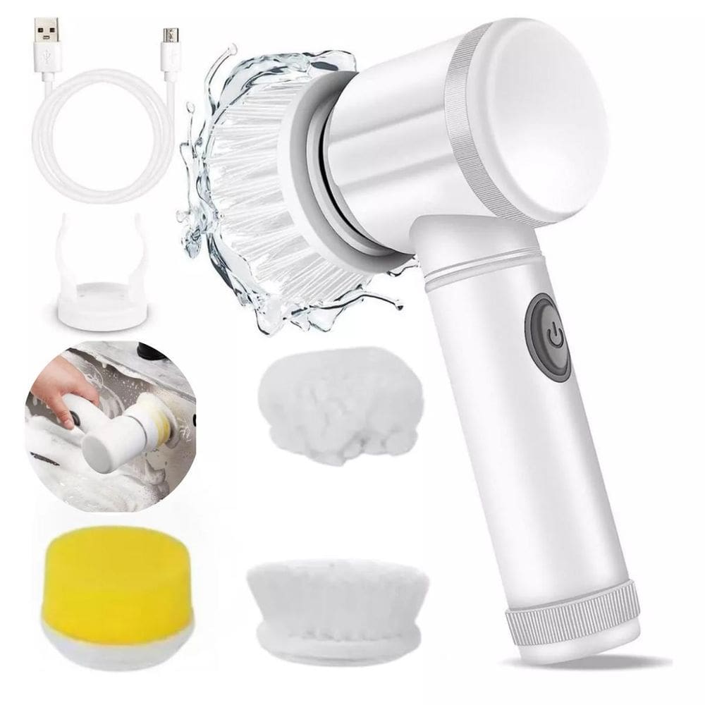 Escova Elétrica De Limpeza Para Bolsas