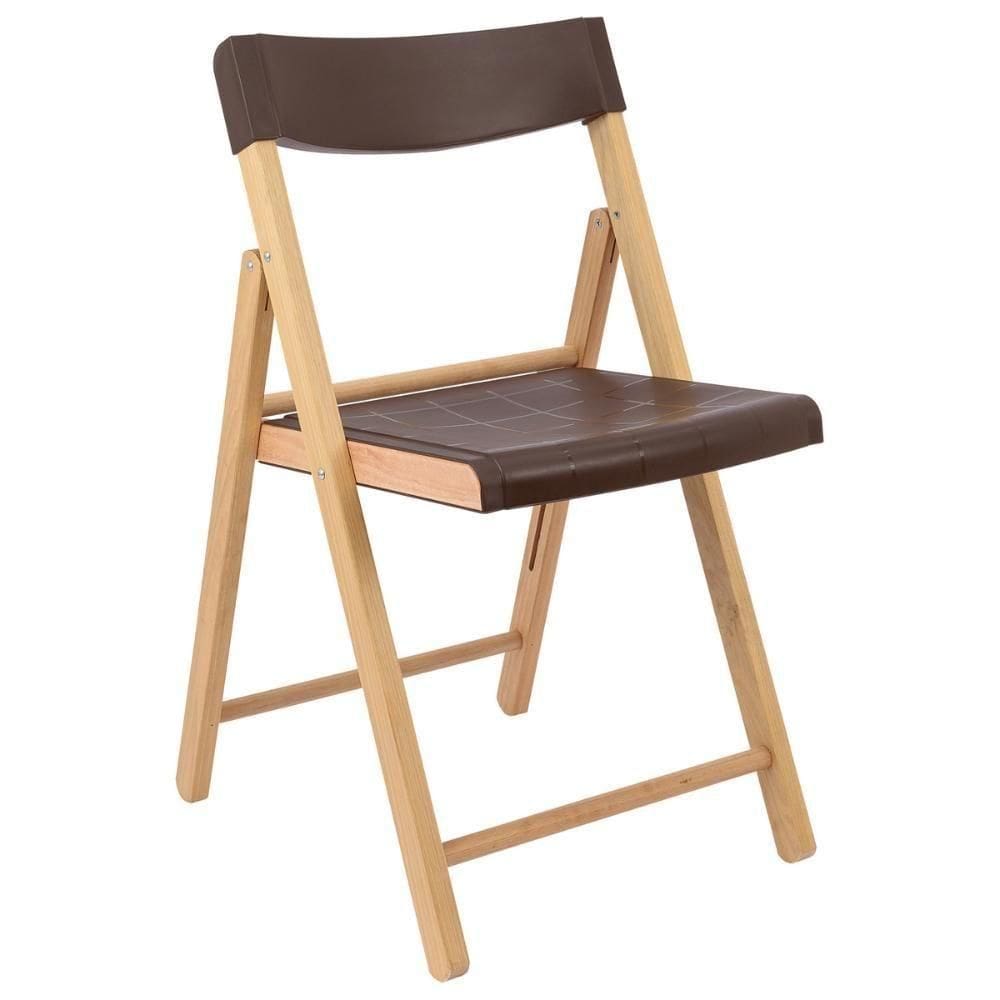 Cadeira Dobrável Tramontina Madeira Acabamento Lixado