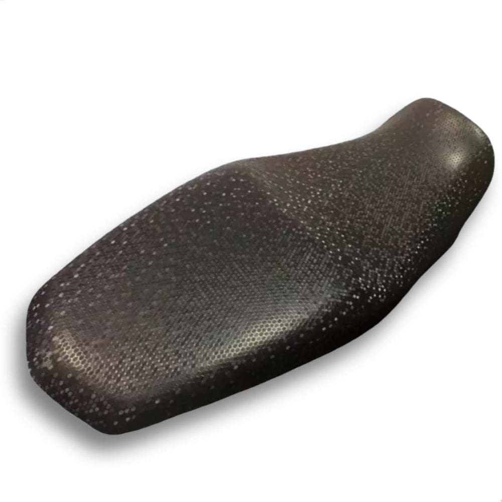 Capa De Banco Titan 150/Job Sport 04/08 Fibra Carbono Preto