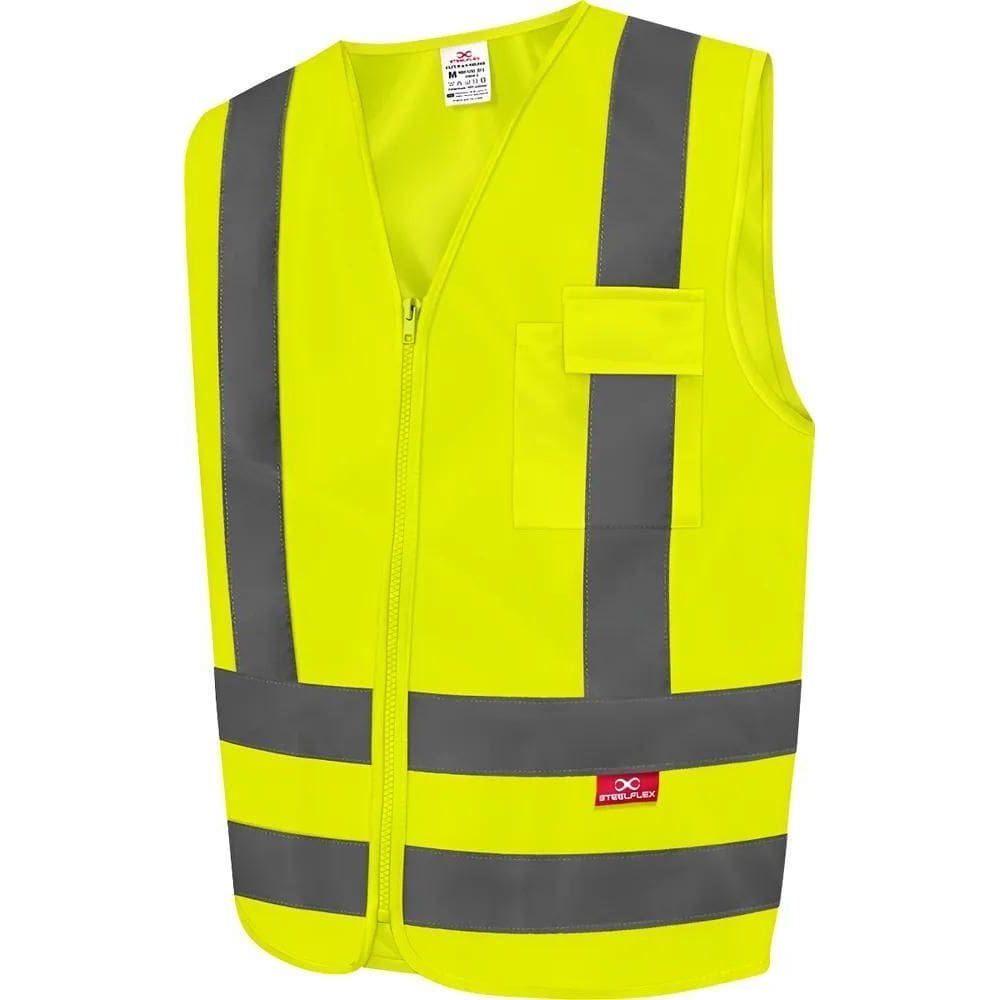 Colete Segurança Tipo Blusão Refletivo Com 1 Bolso Laranja