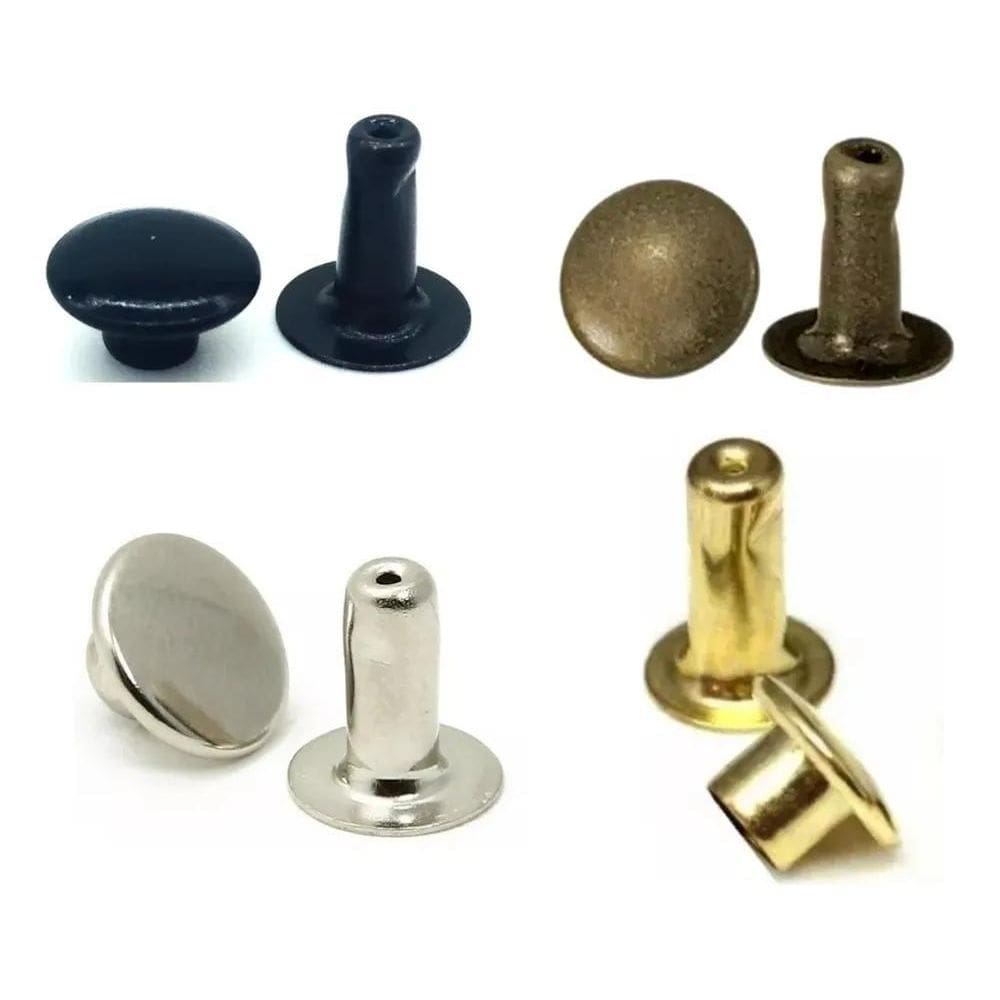 Rebite De Pressão Nº2 Niquelado