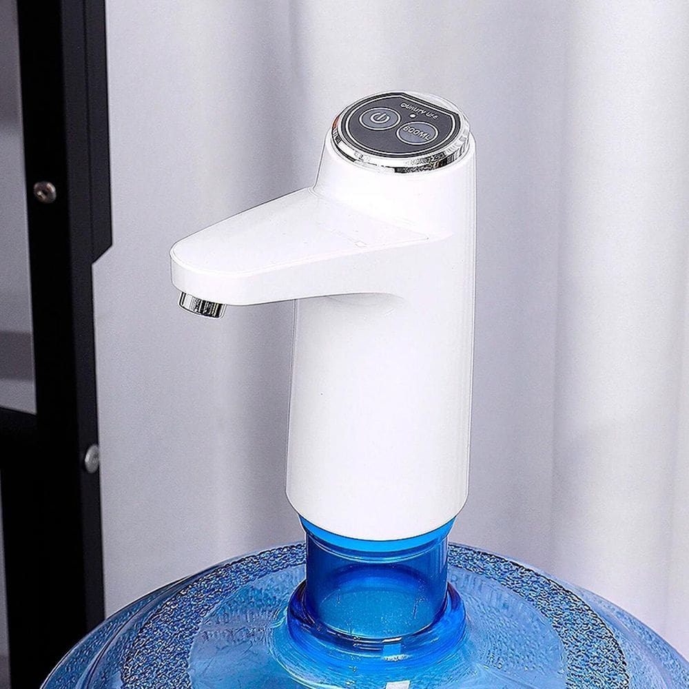 Mini Bomba Elétrica Para Garrafão Galão Água Recarregável