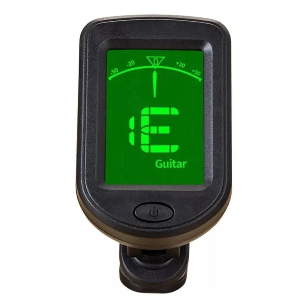 Afinador Digital Cromático Clip Violão Viola Guitarra Cavaco