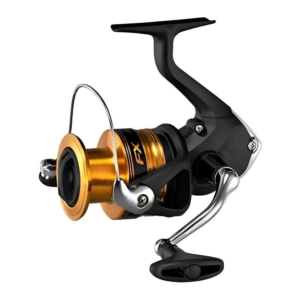 Molinete Shimano Fx Fc 4000 Cor Preto Lado Da Manivela Direi