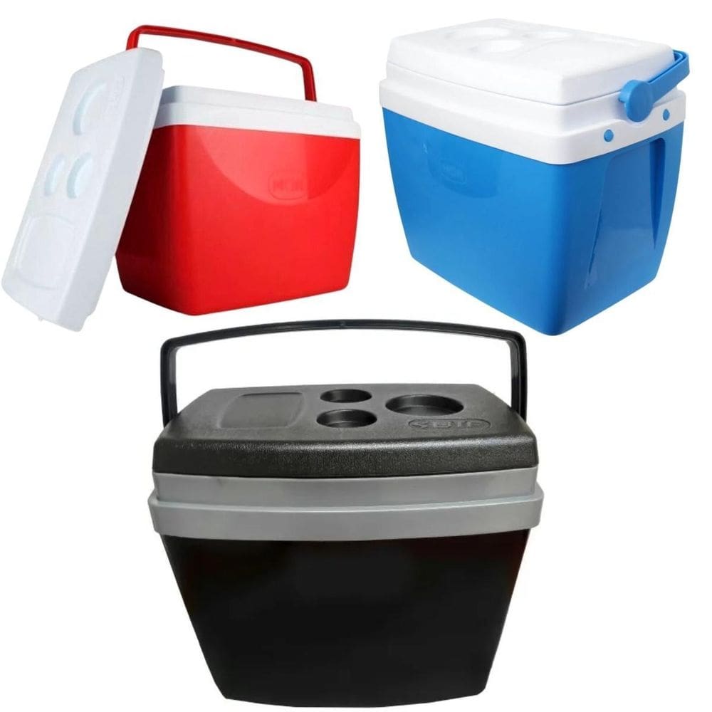 Cooler Latas De Bebidas Compacto E Resistente Com