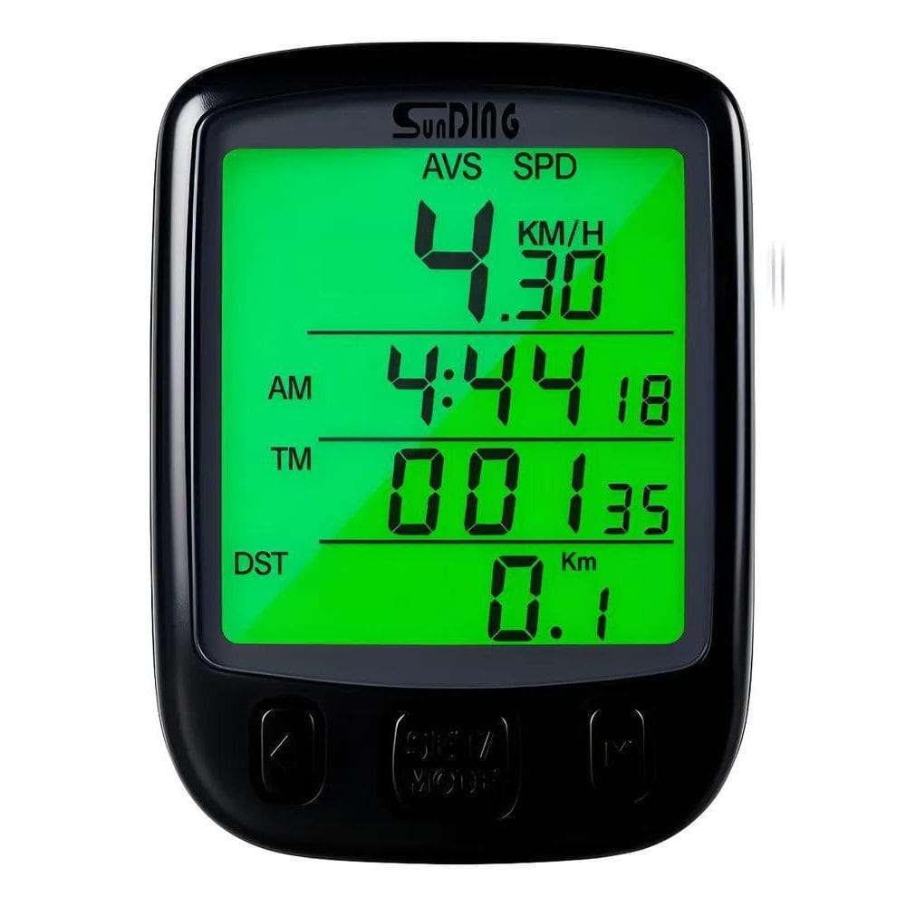Velocímetro Ciclo Computador Bike Sensor Luz Noturna Sd563 C