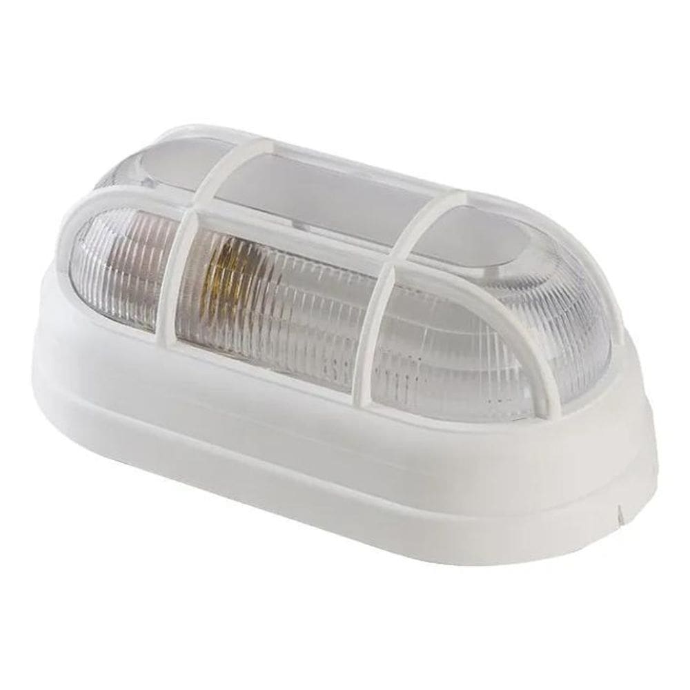 Kit 10 Luminária Arandela Tartaruga Extern Preto 127/220V