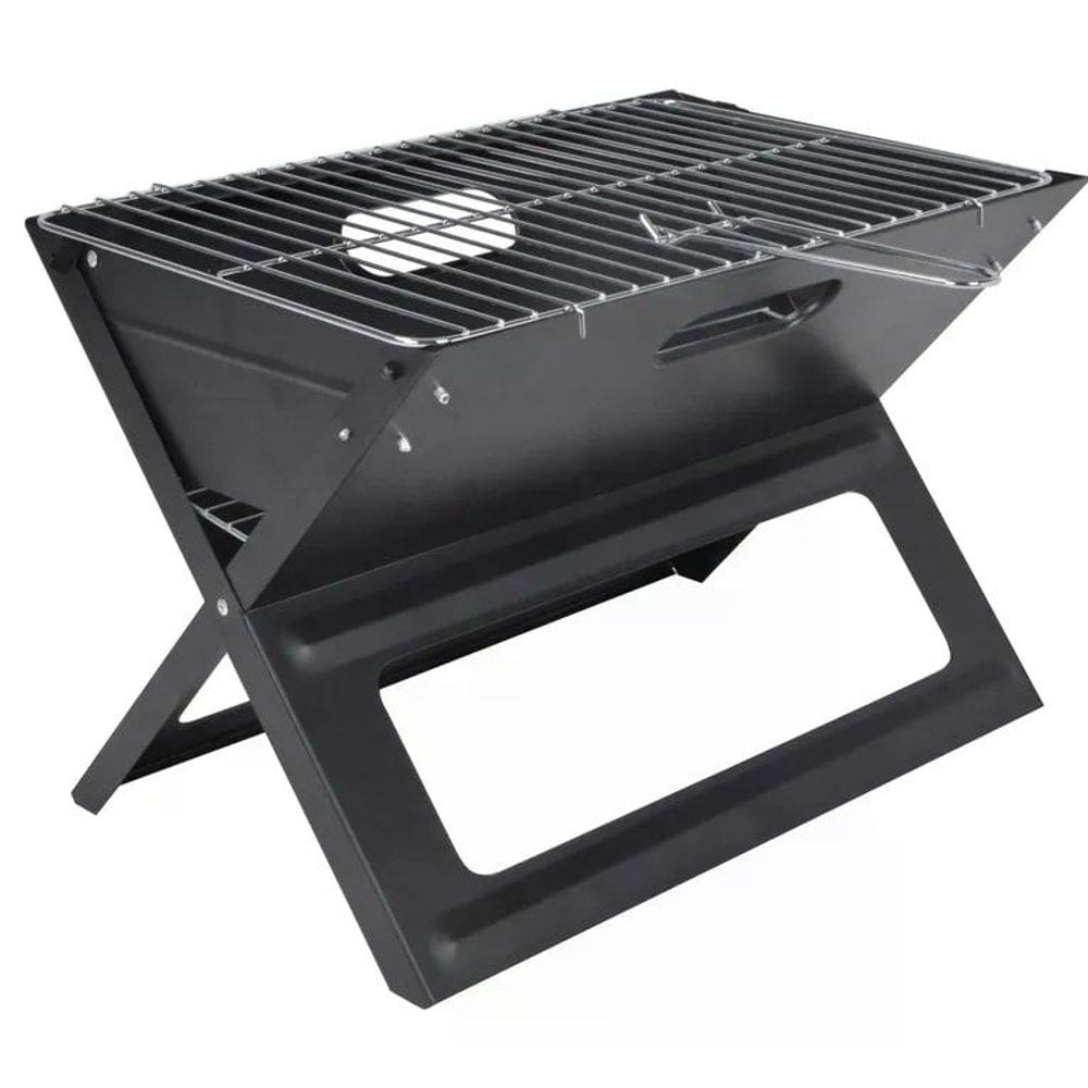 Churrasqueira a Carvão Portátil 44,5x30cm Mr. Beef