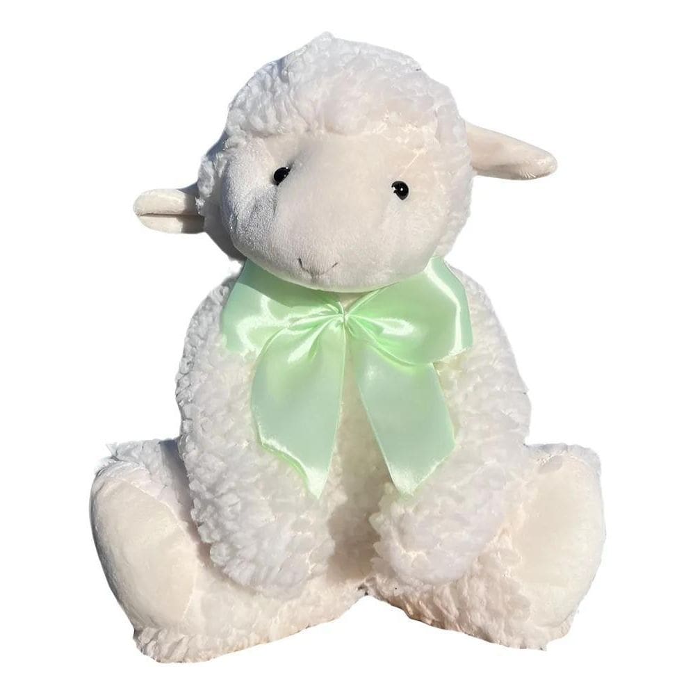 Ovelha De Pelúcia Nilobaby Fofura E Conforto Em Branco