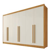 Guarda Roupas Casal 6 Portas 4 Gavetas 100% MDF Chipre