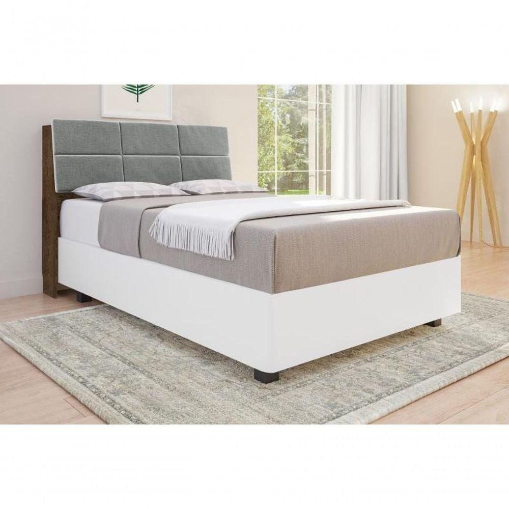 Cabeceira Estofada Yasminne Queen Malbec